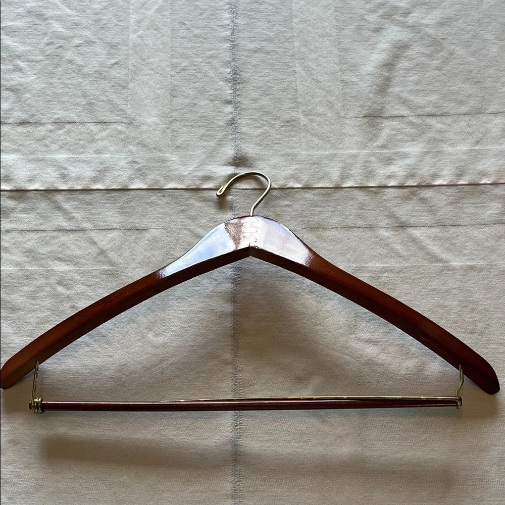 Macy's Brown Wooden Hanger